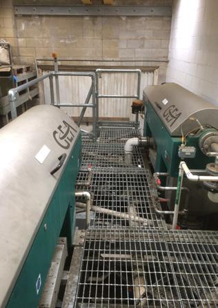 Sludge Dewatering Centrifuge Upgrade