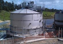 Ardmore WTP Sludge Thickener Tanks